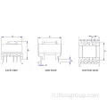 Trasformatore elettronico EC 28 Core di ferro